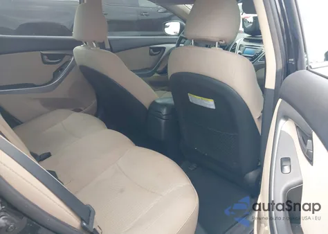 2016 Hyundai Elantra Se from USA, damaged, VIN 5NPDH4AE0GH654733